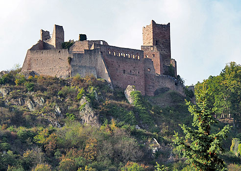 Radrunde Elsass um Colmar, Bergheim, Ribeauville, Riquewihr, Kaysersberg