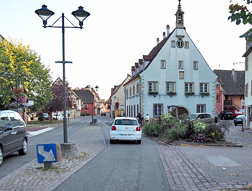 Radrunde Elsass um Colmar, Bergheim, Ribeauville, Riquewihr, Kaysersberg