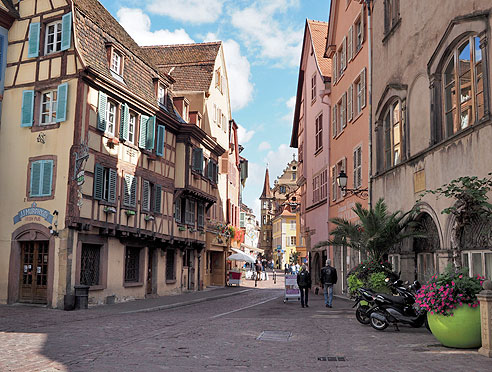 Radrunde Elsass um Colmar, Bergheim, Ribeauville, Riquewihr, Kaysersberg