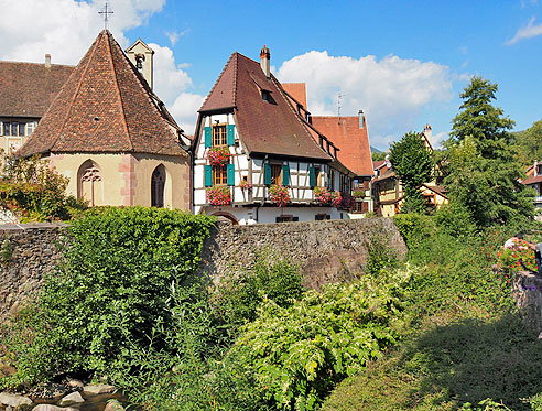 Radrunde Elsass um Colmar, Bergheim, Ribeauville, Riquewihr, Kaysersberg