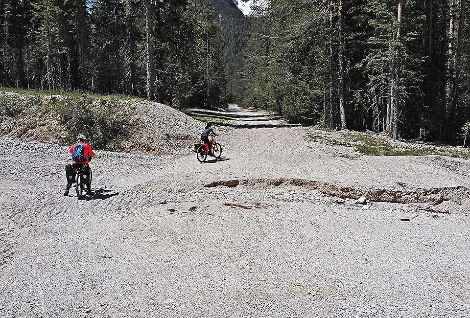 Dolomitenradweg, Lunga Via delle Dolomiti