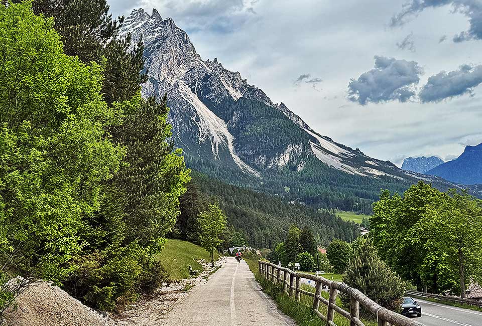 Dolomitenradweg, Lunga Via delle Dolomiti
