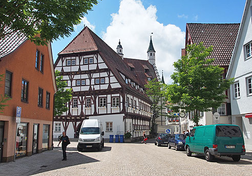 Wunderschöne Altstadt in Biberach