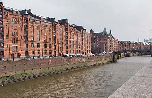 Speicherstadt in Hamburg