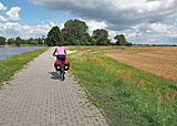 Elberadweg Magdeburg bis Tangermünde