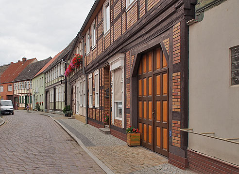 Historische Gebäude in Werben