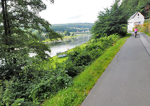 Etappe Elberadweg von Usti bis Bad Schandau