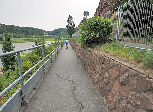 Etappe Elberadweg von Dreden nach Torgau