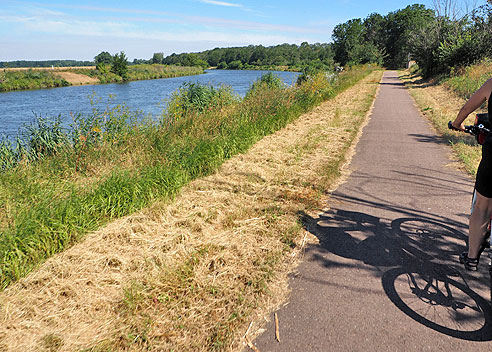 Etappe Wittenberg bis Bernburg an der Saale