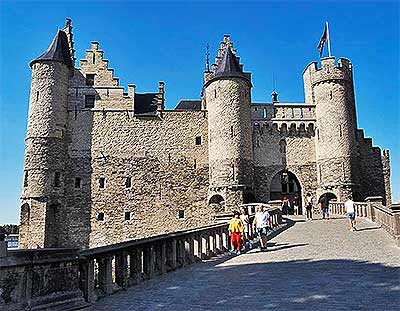 Burg Steen in Antwerpen
