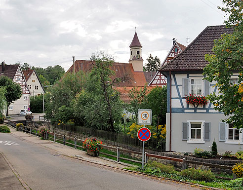 Tübingen - Ansicht vom Neckar