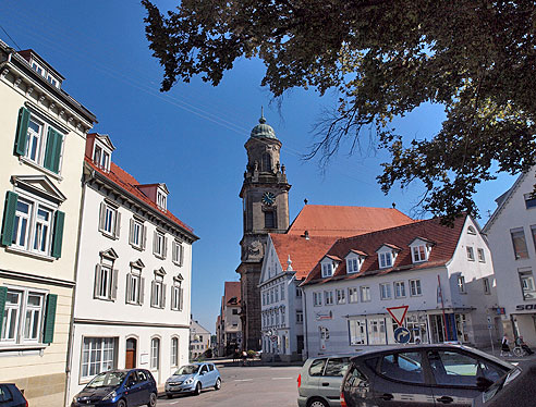 Stadtmitte in Hechingen
