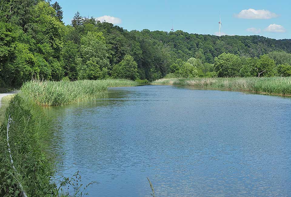 Der Brenztalradweg führt von Königsbronn bis zur Donau