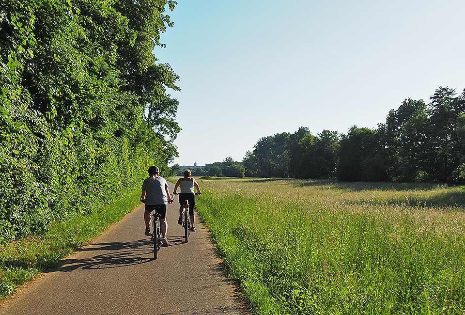 Der Brenztalradweg führt von Königsbronn bis zur Donau