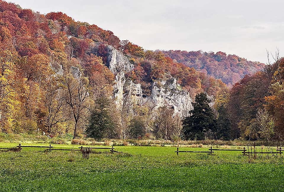 Radrundtour an Lauter, Donau und Glastal