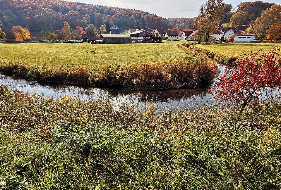 Radrundtour an Lauter, Donau und Glastal