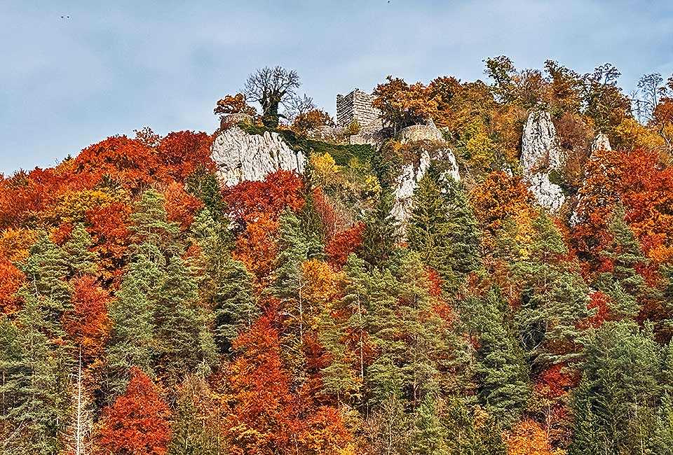 Radrundtour an Lauter, Donau und Glastal