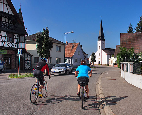 Zahlreiche Radwege durchqueren Sternenfels