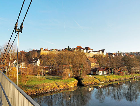 Radtour mit ungewollten Abstechern von Bad Cannstatt nach Marbach