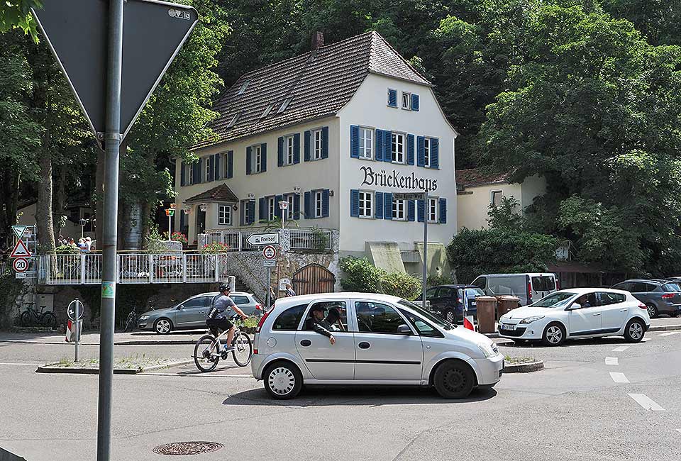 Das Brückenhaus in Hoheneck ist einer der ältesten Gasthöfe in Ludwigsburg.