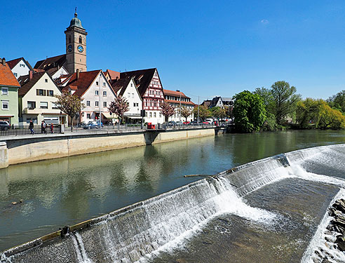 Radtour am Neckarradweg von Tübingen bach Bad Cannstatt