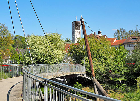Radtour am Neckarradweg von Tübingen bach Bad Cannstatt
