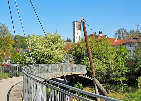 Radtour am Neckarradweg von Tübingen bach Bad Cannstatt