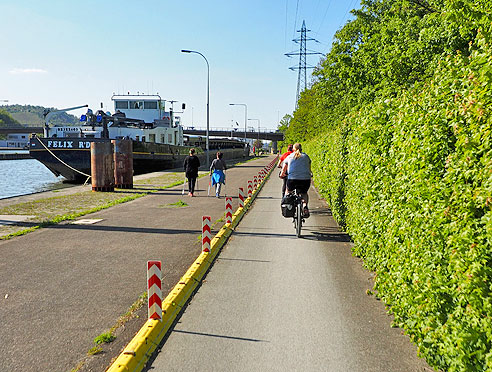 Radtour am Neckarradweg von Tübingen bach Bad Cannstatt