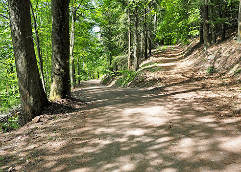 Rundtour auf die Berge um den Trifels, zurück im Queichtal