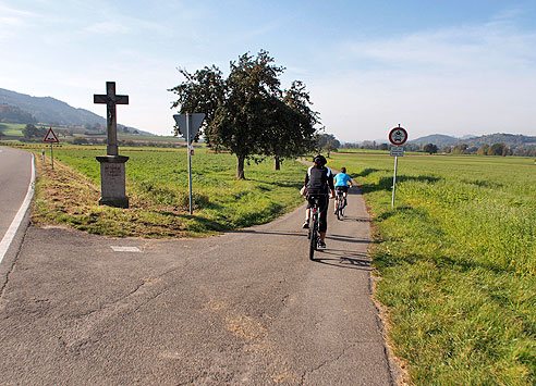 Blick auf das Tal der Radolfzeller Aach