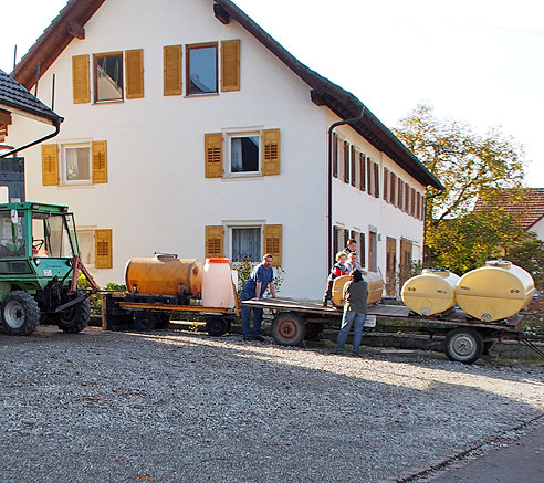 Es ist Erntezeit, das Streuobst muss verarbeitet werden