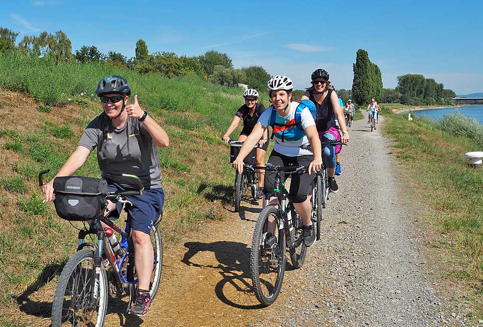 Auf dem Treidelpdfad nach Speyer