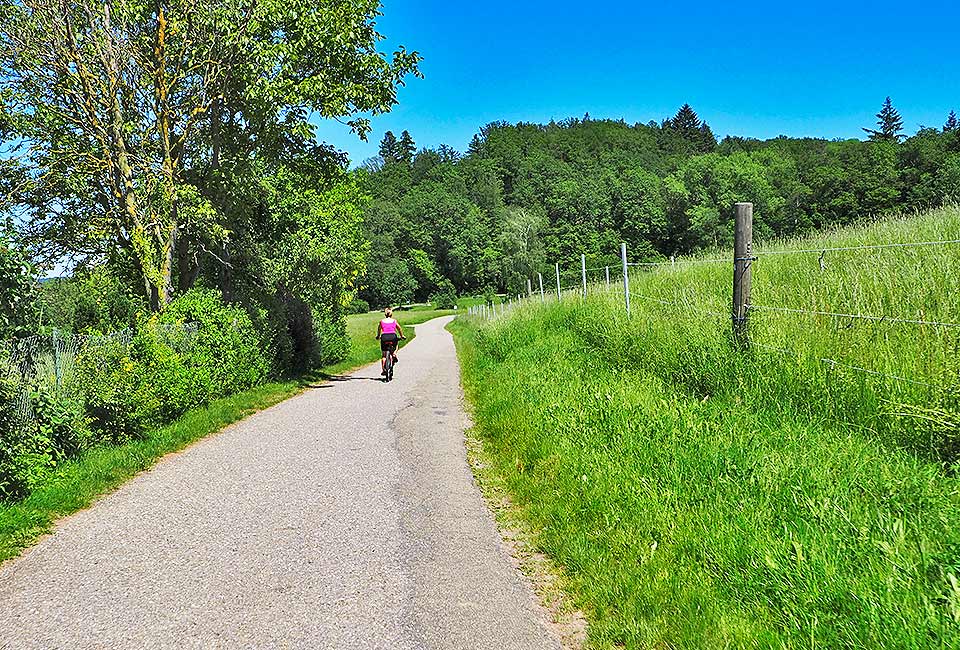 Rutesheimer Stadtteil Silberberg an der Bebauungsgrenze