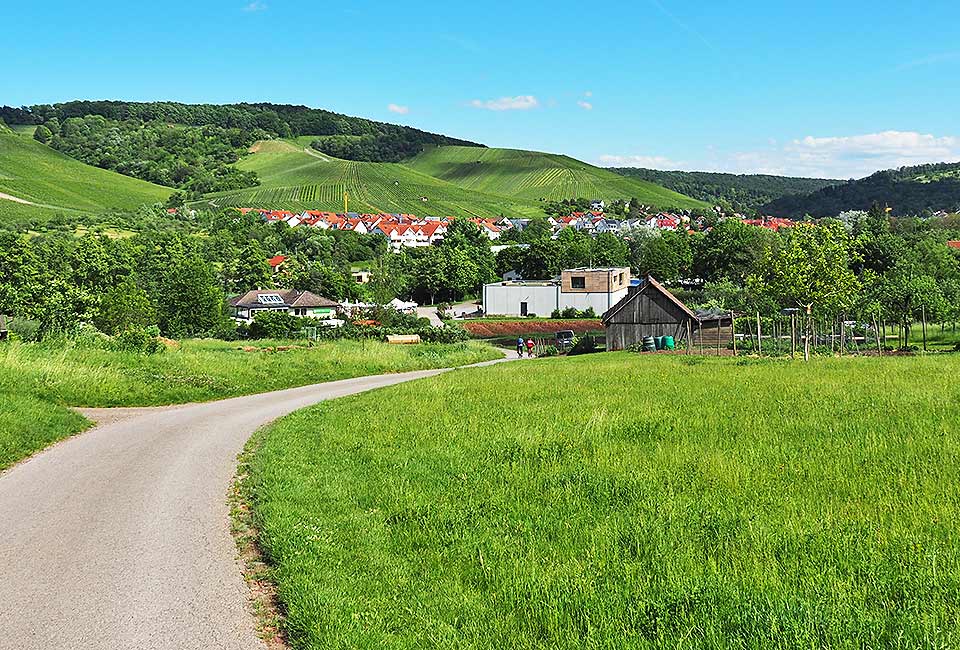 Der Remstalradweg ist seit der Landesgartenschau 2019 neu beschildert