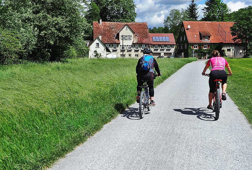 Der Remstalradweg ist seit der Landesgartenschau 2019 neu beschildert