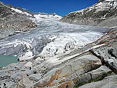Rhonegletscher beim Furkapass