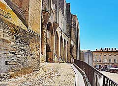 Papstpalast in Avignon 