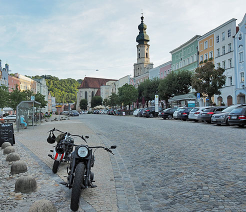 Tauernradweg von Salzburg nach Burghausen