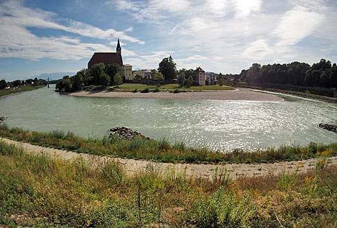 Tauernradweg von Salzburg nach Burghausen