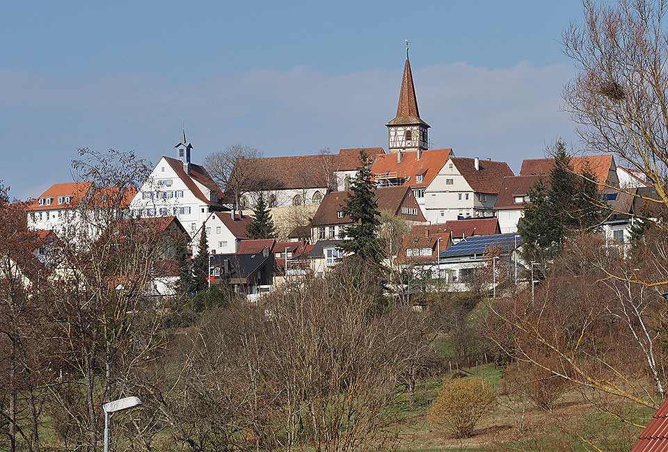 Schönbuchrunde an Schaich, Aich, Neckar und Goldersbach