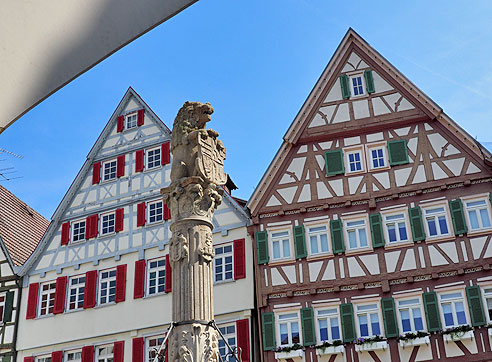 Radrundtour von Herrenberg nach Tübingen und durch den Schönbuch zurück