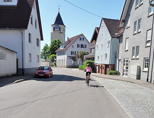 Radrundtour von Herrenberg nach Tübingen und durch den Schönbuch zurück