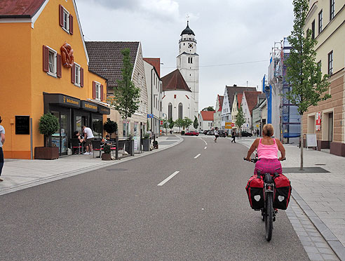 Entlang der Donau von  Donauwörth nach Ulm