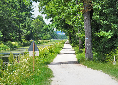 Radtour auf dem Fünf-Flüsse-Radweg nach München