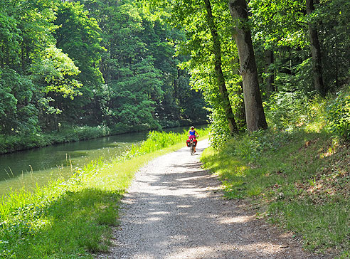 Radtour auf dem Fünf-Flüsse-Radweg nach München