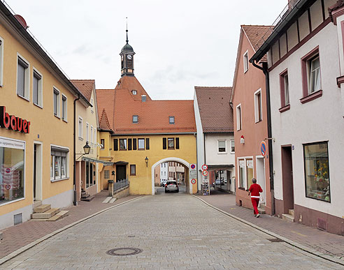 Karpfenradweg durch Franken