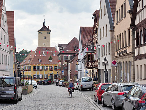 Karpfenradweg durch Franken