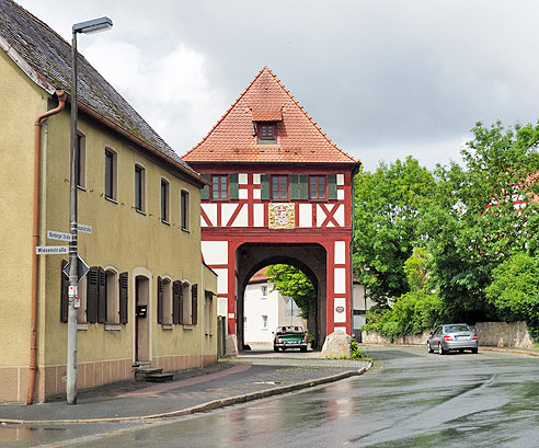 Karpfenradweg durch Franken