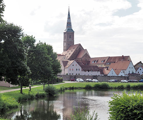 Karpfenradweg durch Franken