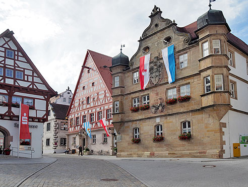 Karpfenradweg durch Franken